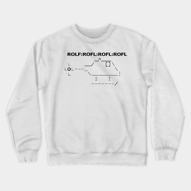 Helicopter Crewneck Sweatshirt by Faltra